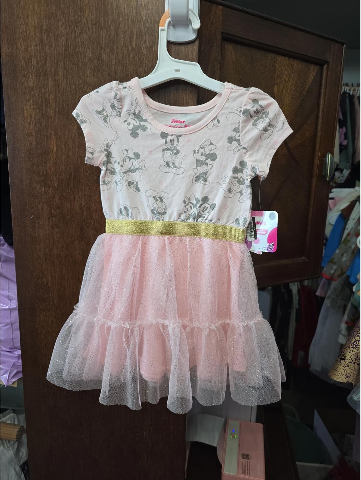 2t Brand New Disney Junior Minnie Mouse DressItem 422